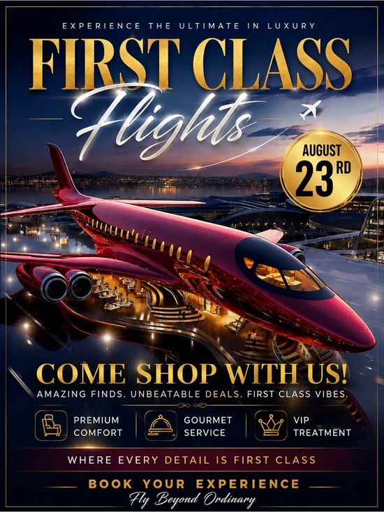 Other - 1st Class flights will be flying out on Sundays🚨🚨🚨1st and 3rd Sunday is back